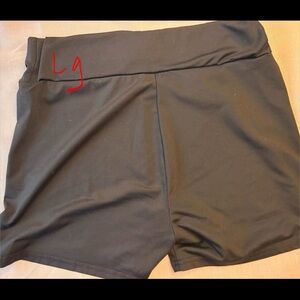 Black Women's Biker Shorts